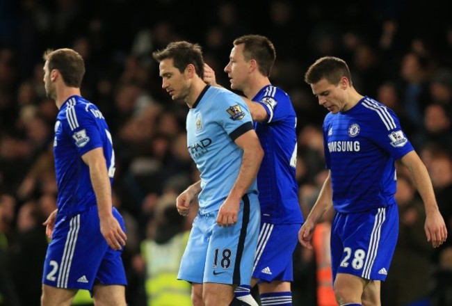 Soccer - Barclays Premier League - Chelsea v Manchester City - Stamford Bridge