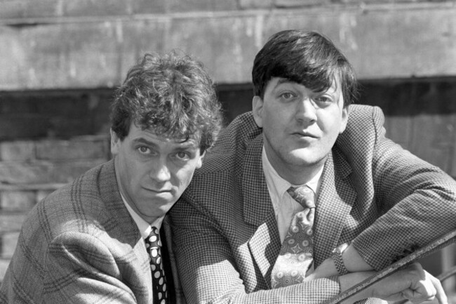 Entertainment - Comedians - Hugh Laurie and Stephen Fry