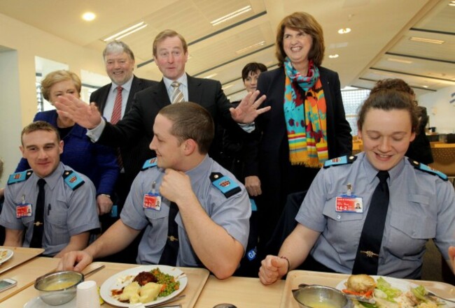Taoiseach, Enda Kenny TD, Tanaiste and Mi