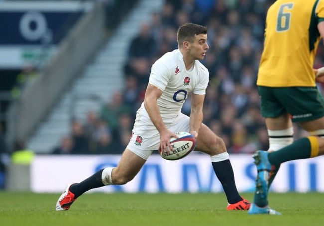 England&Otilde;s George Ford  29/11//2014