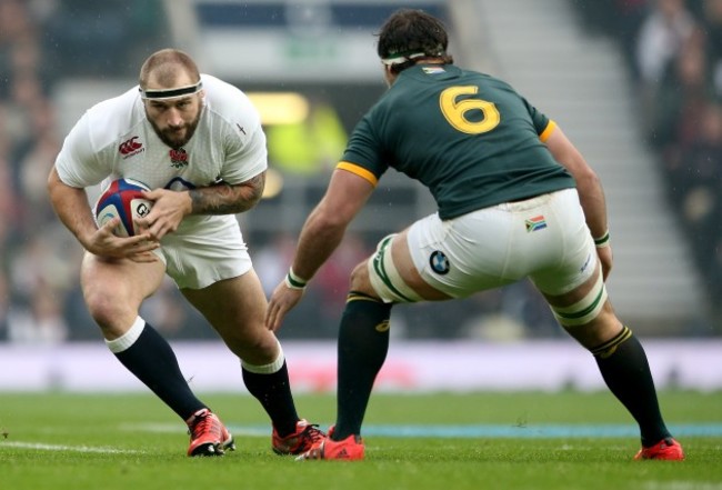 Joe Marler and Marcell Coetzee