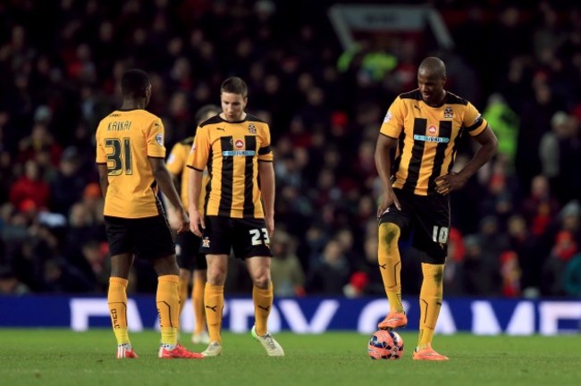 Soccer - FA Cup - Fouth Round - Replay - Manchester United v Cambridge United - Old Trafford