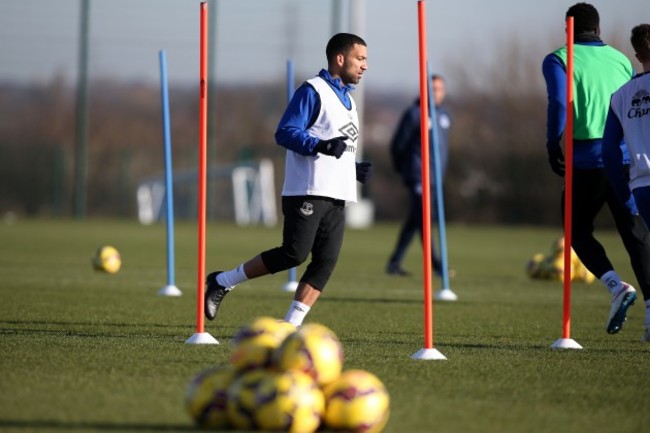 Soccer - Barclays Premier League - Everton Training Session - Finch Farm