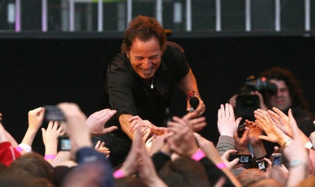 Bruce Springsteen in concert - Dublin