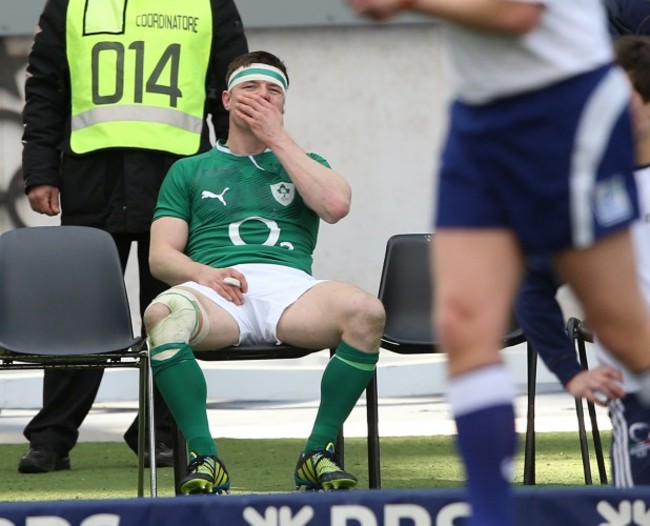 Brian O'Driscoll in the sin bin