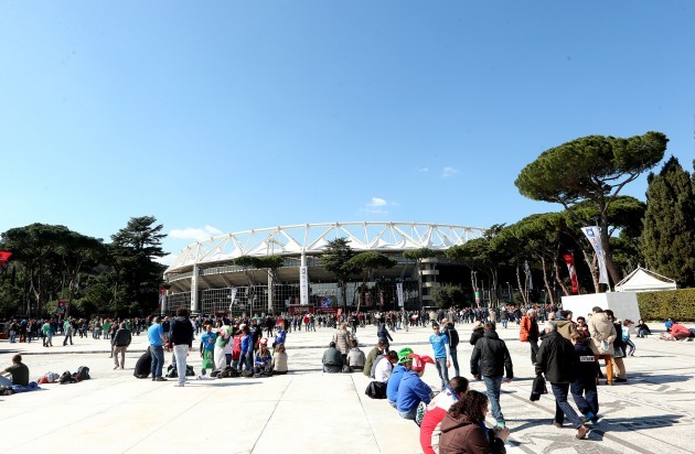 General view of the Stadio Olimpico