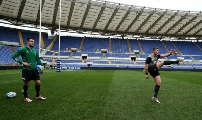 Conor Murray and Ian Keatley