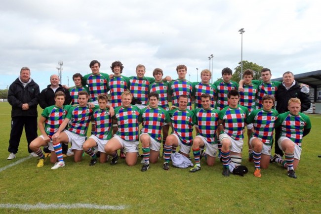 The Exiles team after the game