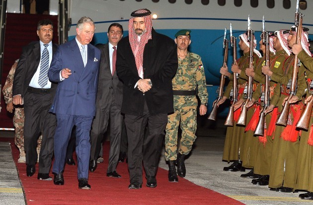 Royal visit to the Middle East - Day 1