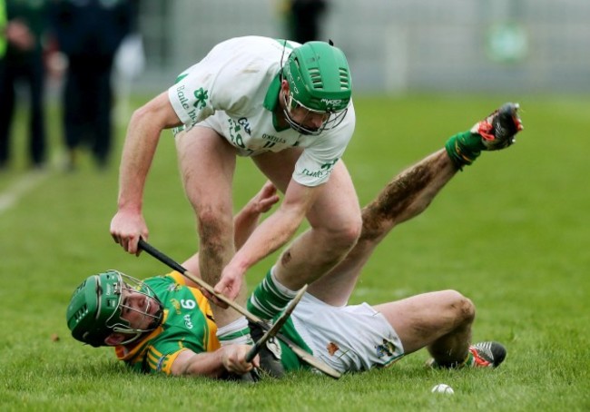 Greg Lally and Henry Shefflin