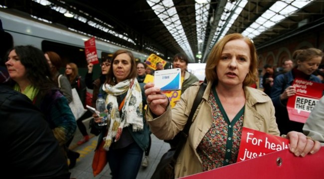 Abortion Protest in Dublin