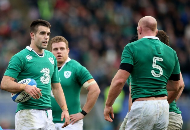 Conor Murray, Sean Cronin and Paul O'Connell