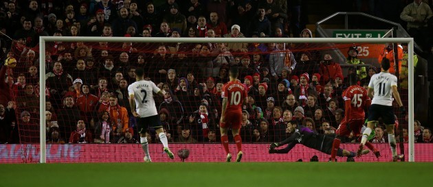 Soccer - Barclays Premier League - Liverpool v Tottenham Hotspur - Anfield