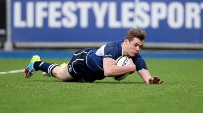 Garry Ringrose scores a try