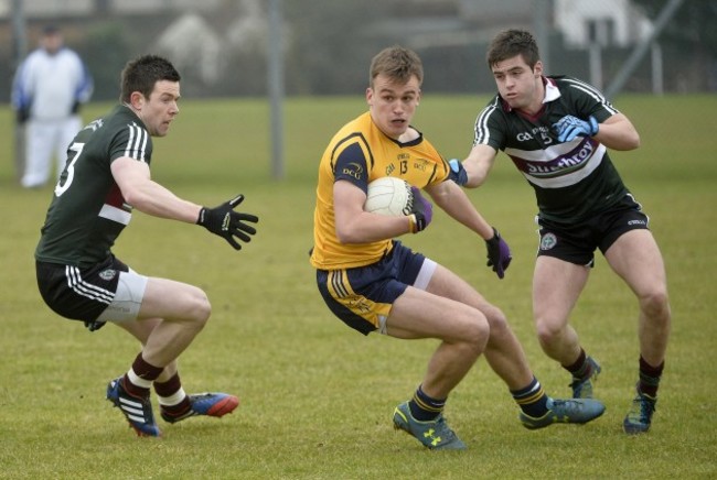 Enda Smyth with Conor Clarke and Paddy McBride