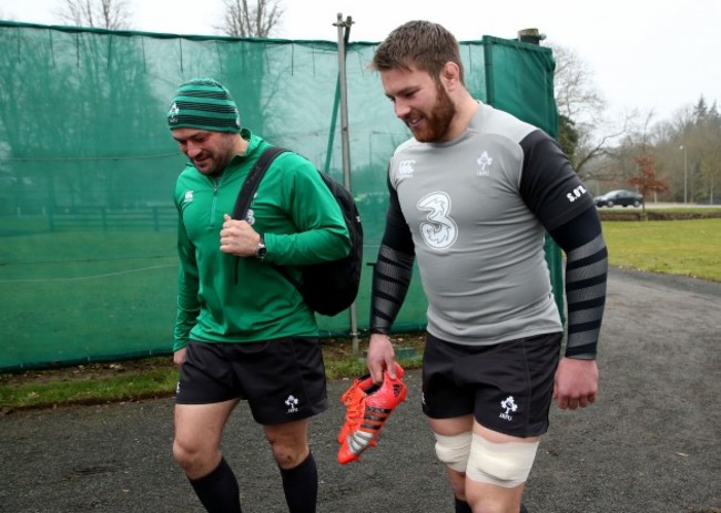 Rory Best and Sean O'Brien