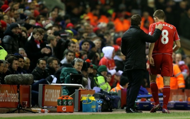 Soccer - Barclays Premier League - Liverpool v Tottenham Hotspur - Anfield