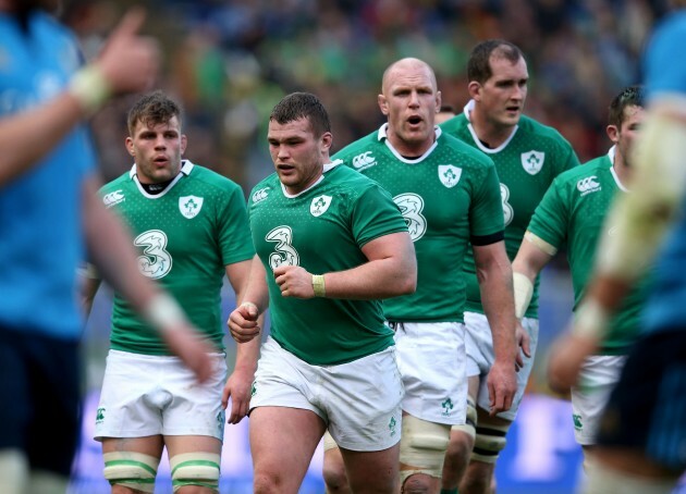 Jordi Murphy, Jack McGrath, Paul O'Connell and Devin Toner