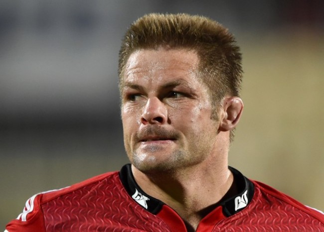 A dejected Richie McCaw