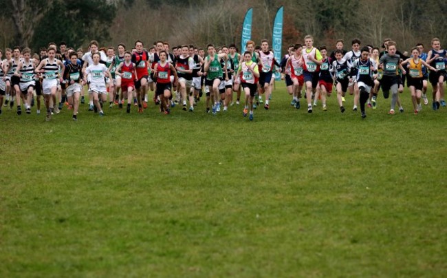 General view of the Minor Boys 2,000m race