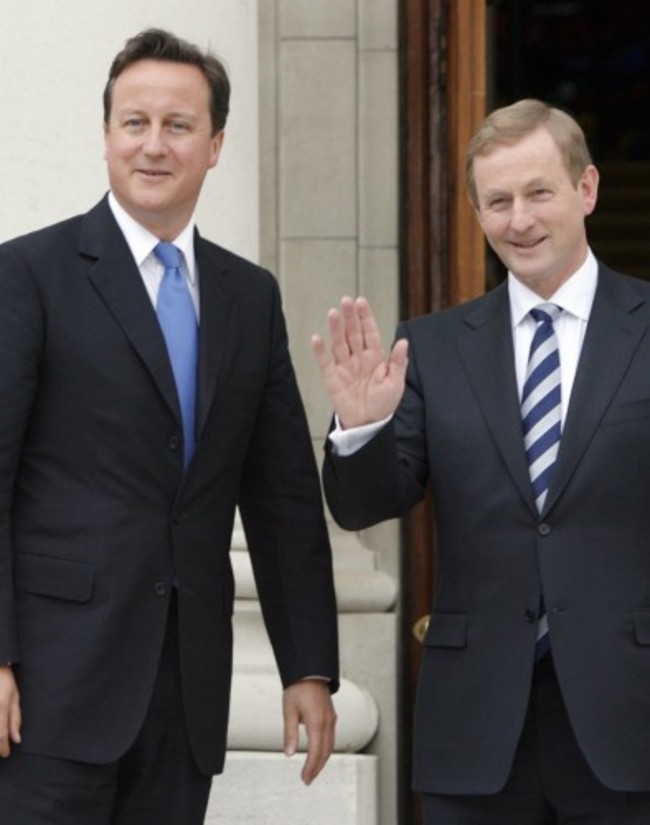 David Cameron Visits Ireland