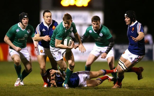 Garry Ringrose makes a break