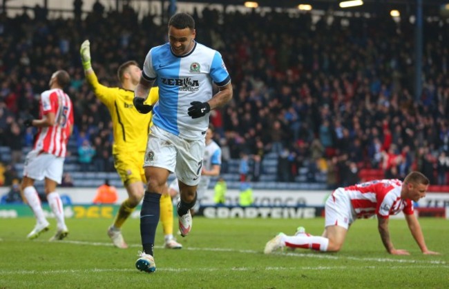 Soccer - FA Cup Fifth Round - Blackburn Rovers v Stoke City - Ewood Park