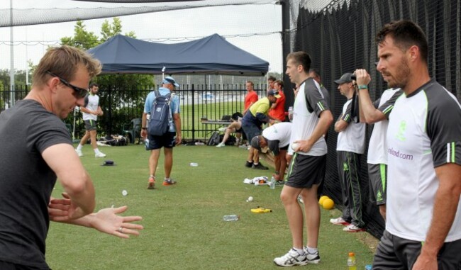 Brett Lee and Max Sorensen