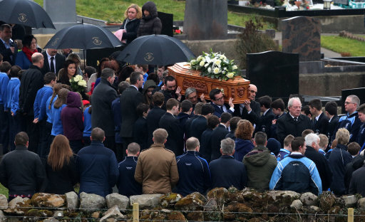 Oisin McGrath funeral