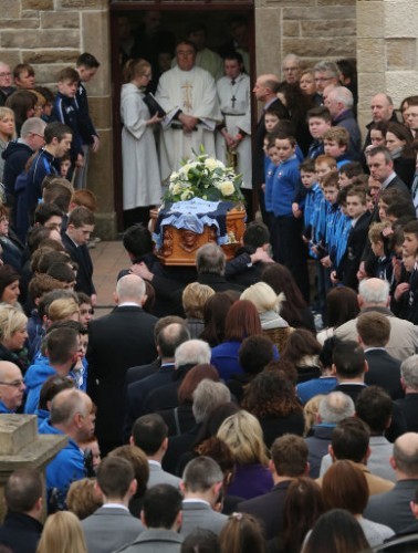 Oisin McGrath funeral