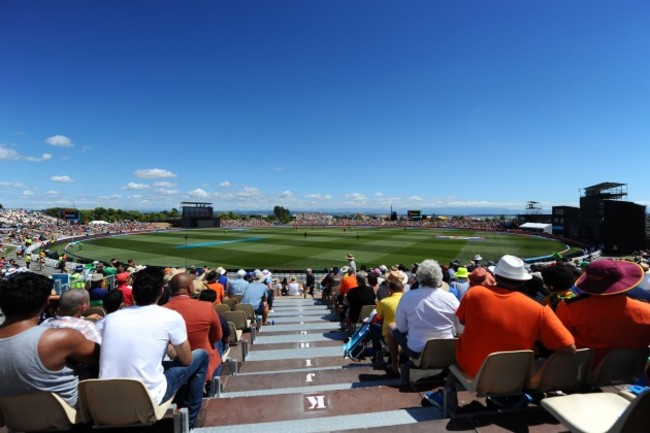 General view of Saxton Oval