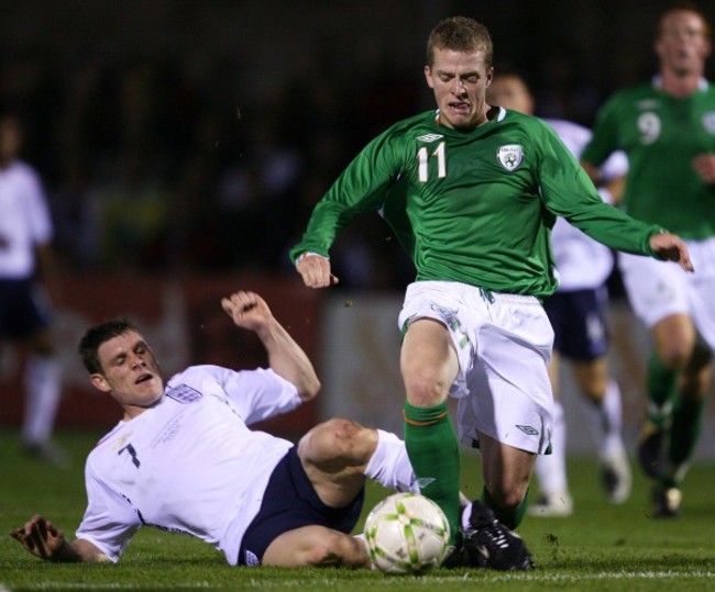 Billy Clarke and James Milner