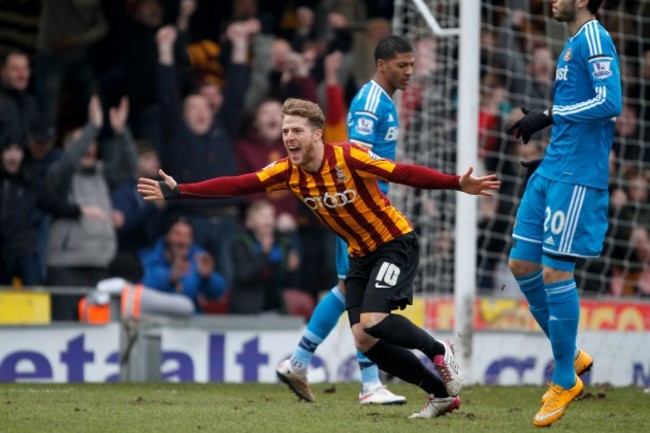 Soccer - FA Cup - Fifth Round - Bradford City v Sunderland - Valley Parade