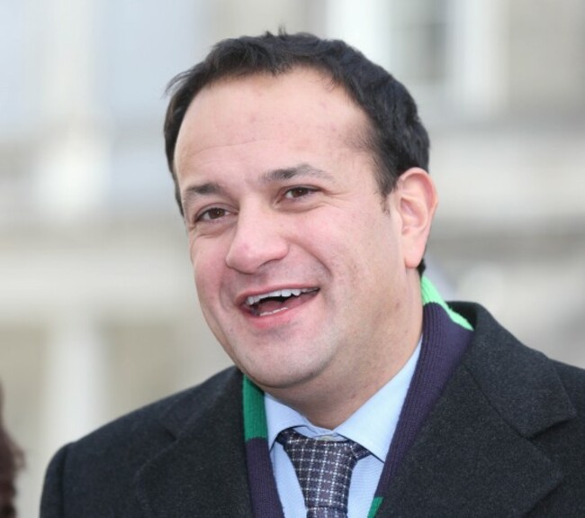 Minister for Health Leo Varadkar arrives