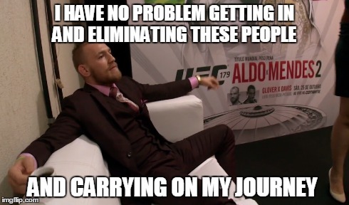 McGregor Eliminating meme