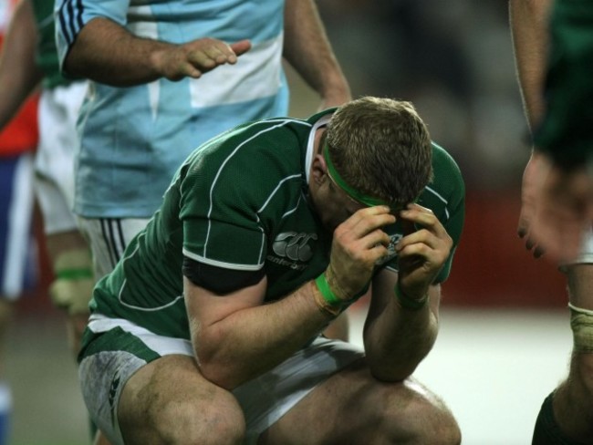 Jamie Heaslip after the game