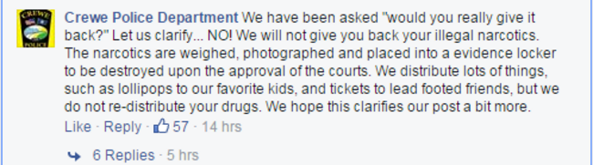 crewe police department  - facebook 2