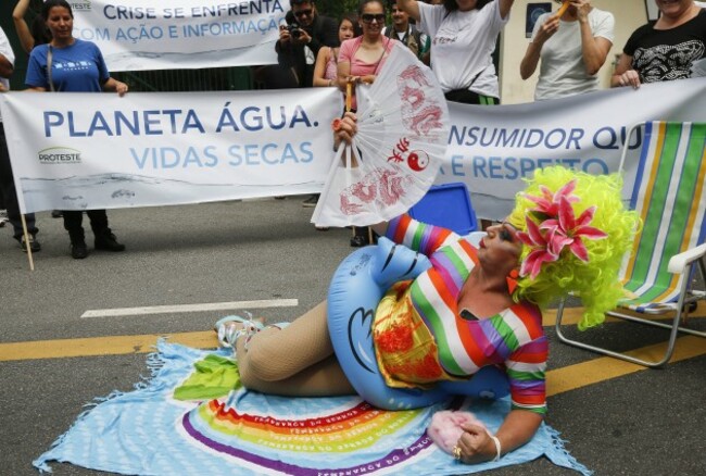 Brazil Water Protest