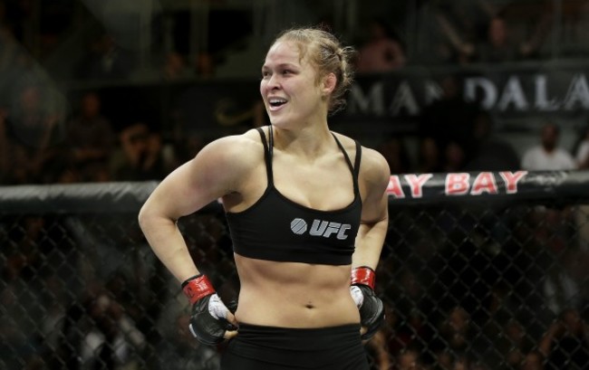 UFC Rousey Carano Mixed Martial Arts