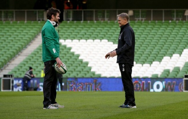 Jared Payne and Joe Schmidt