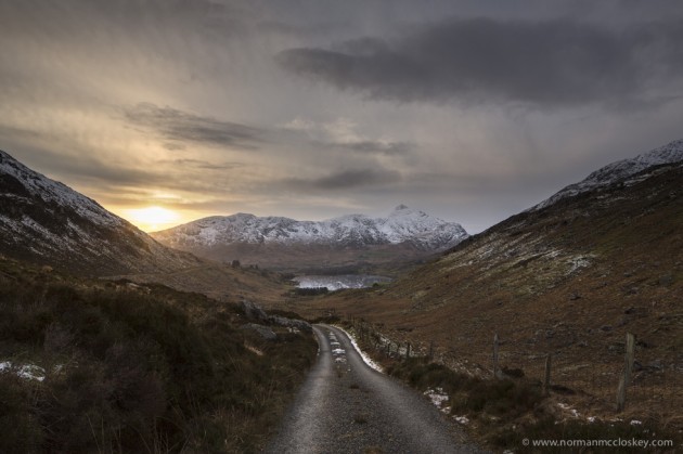 The Road to Lough Brin, Dunkerron Mountains , Kerry