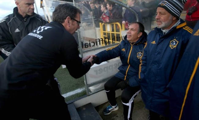 Pat Fenlon and Bruce Arena