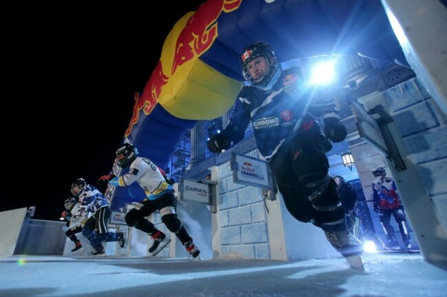 General view from the Red Bull Crashed Ice eventCrew
