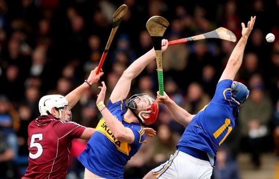 Gearoid McInerney with Denis Maher and Jason Forde