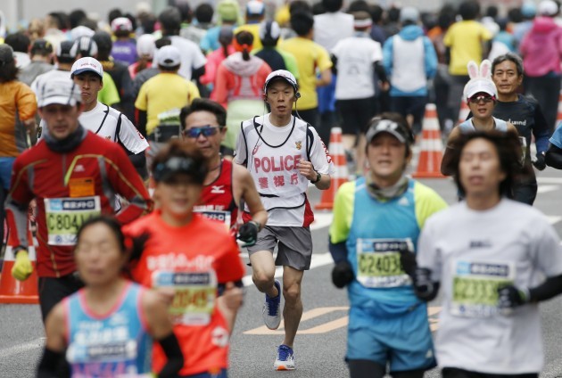 Japan Tokyo Marathon Security