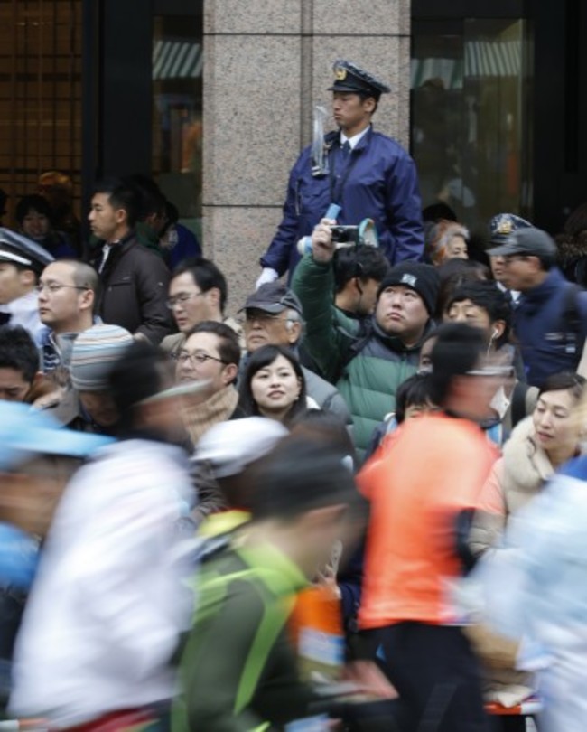 Japan Tokyo Marathon Security