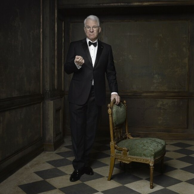 Vanity Fair on Instagram: Original wild and crazy guy Steve Martin inaugurates @markseliger's 2015 #vfoscarparty portrait studio