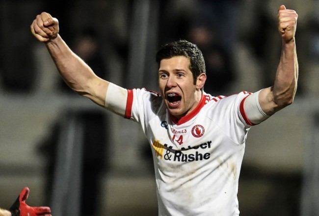 Sean Cavanagh celebrates winning