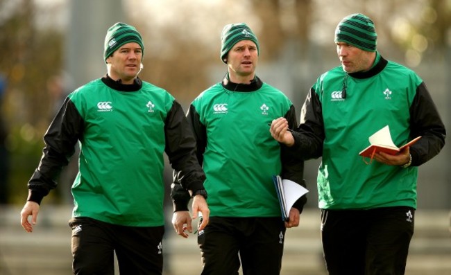 John Fogarty, Nigel Carolan and Colin McEntee