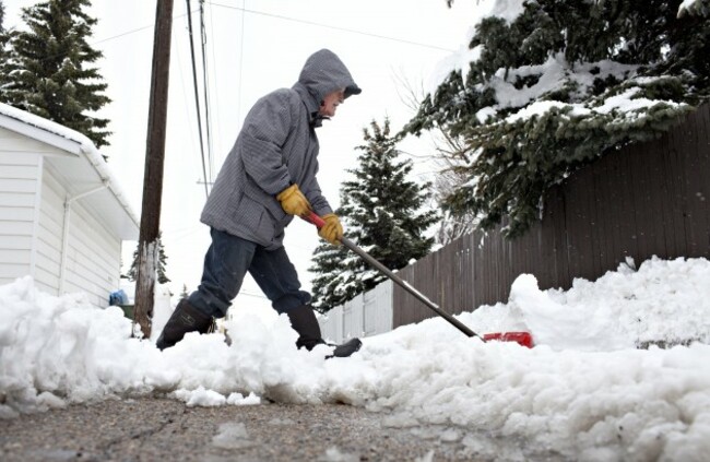 Edmonton Spring Snow